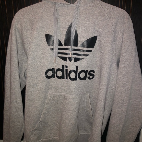 Adidas Grey Sweatshirt. #Basic #grey - Picture 4 of 6